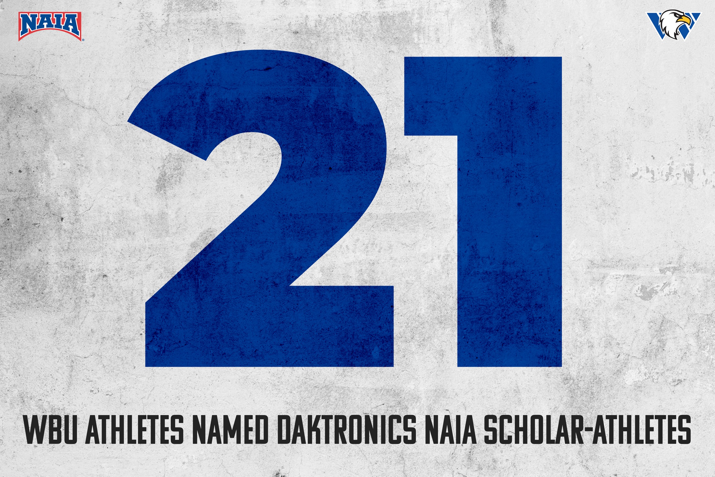 21 WBU Spring Athletes Earn Daktronics NAIA Scholar-Athlete Honors