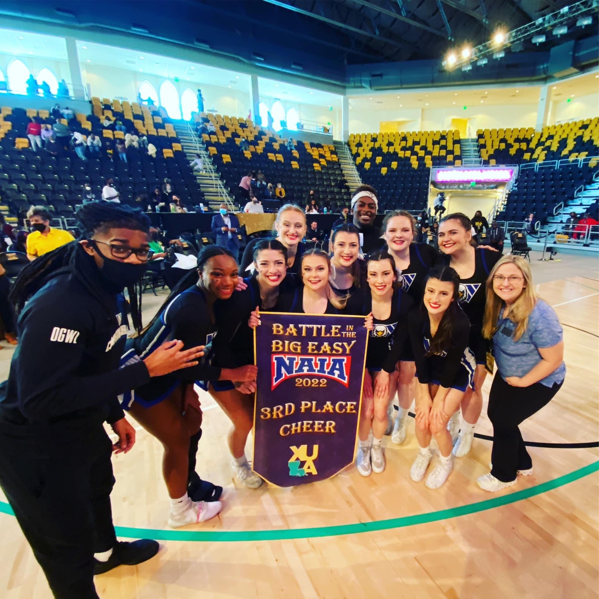 Cheer Places Third at Battle of Big Easy