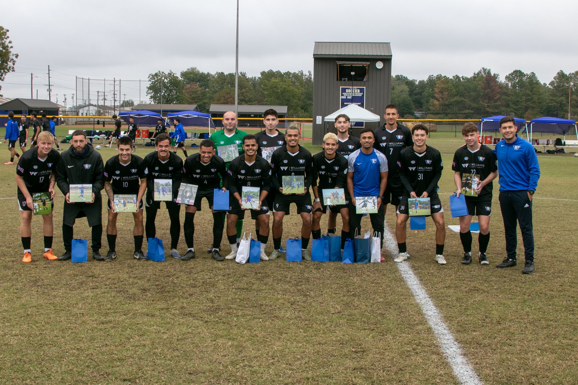 Eagles Dominate Patriots on Senior Day