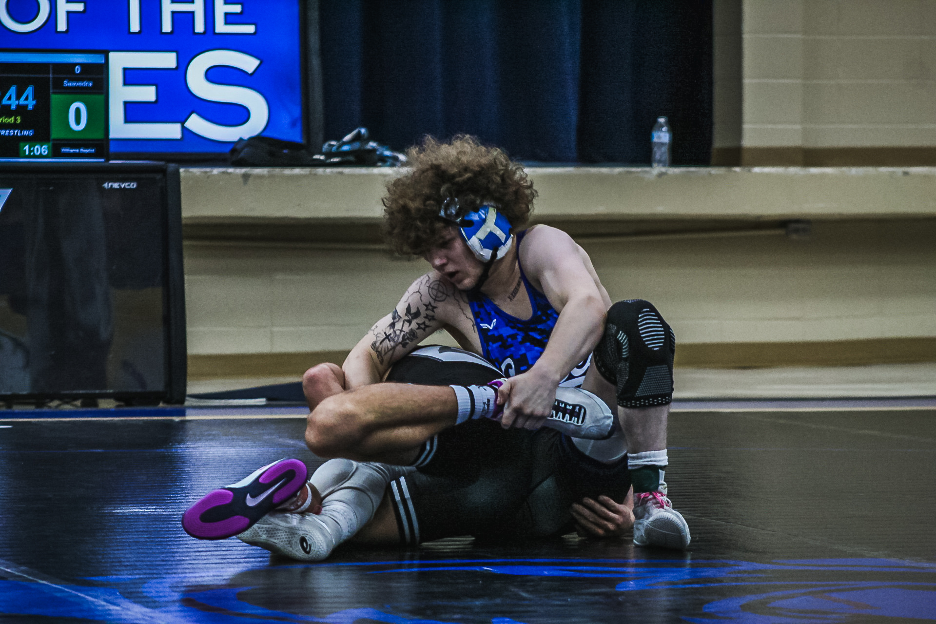 Saavedra Tabbed SAC Wrestler of the Week