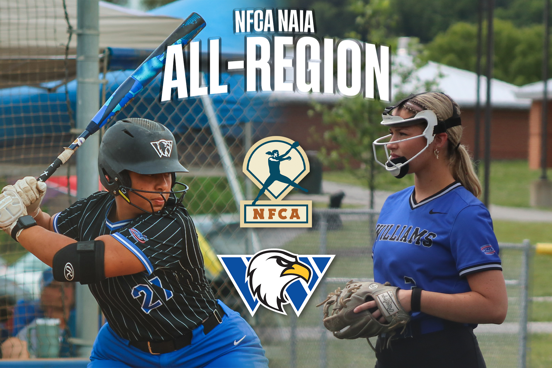Caldwell, Foster Named to NFCA NAIA All-Region Teams