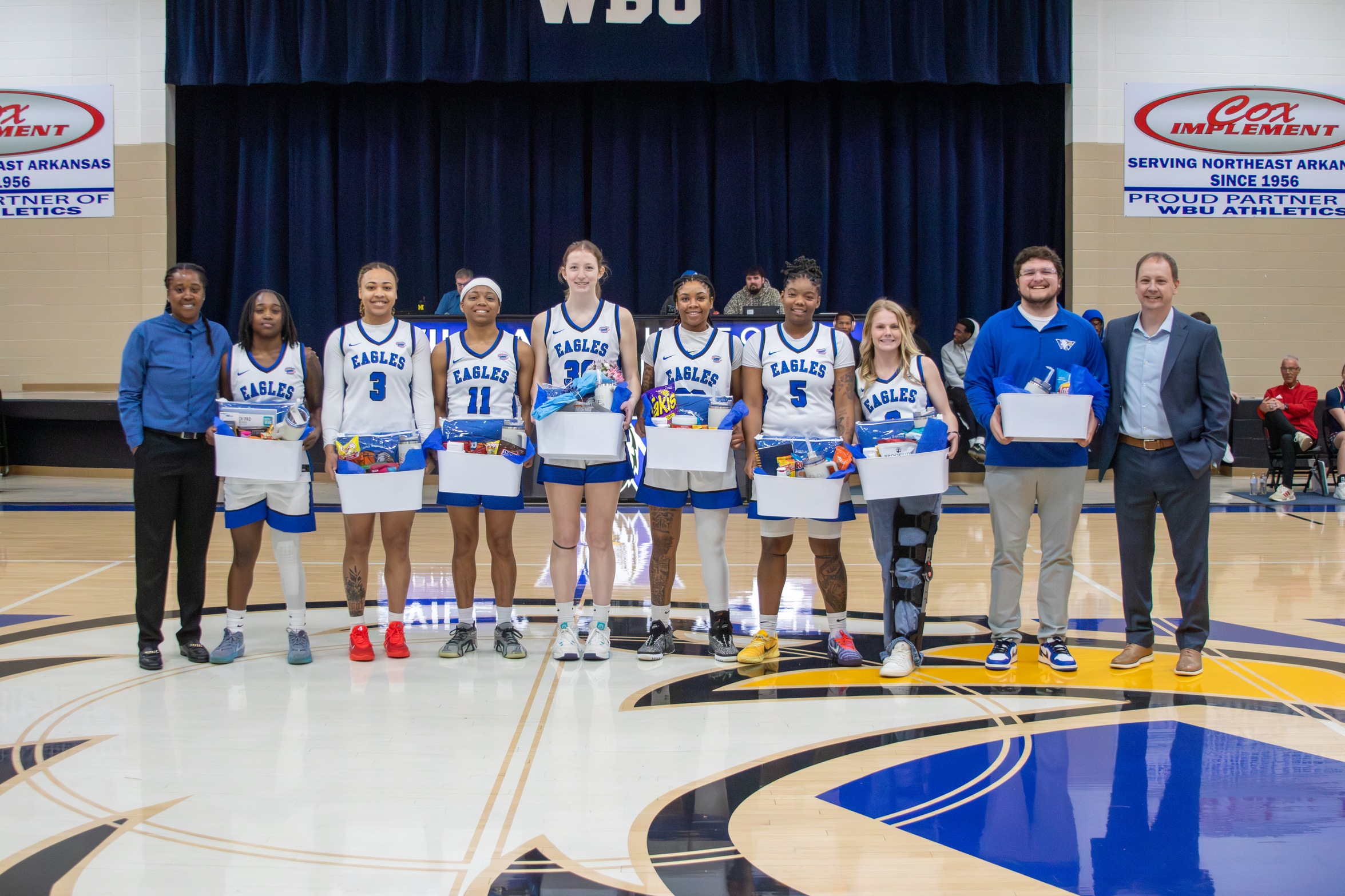 Lady Eagles Survive Late Surge From Mission on Senior Day