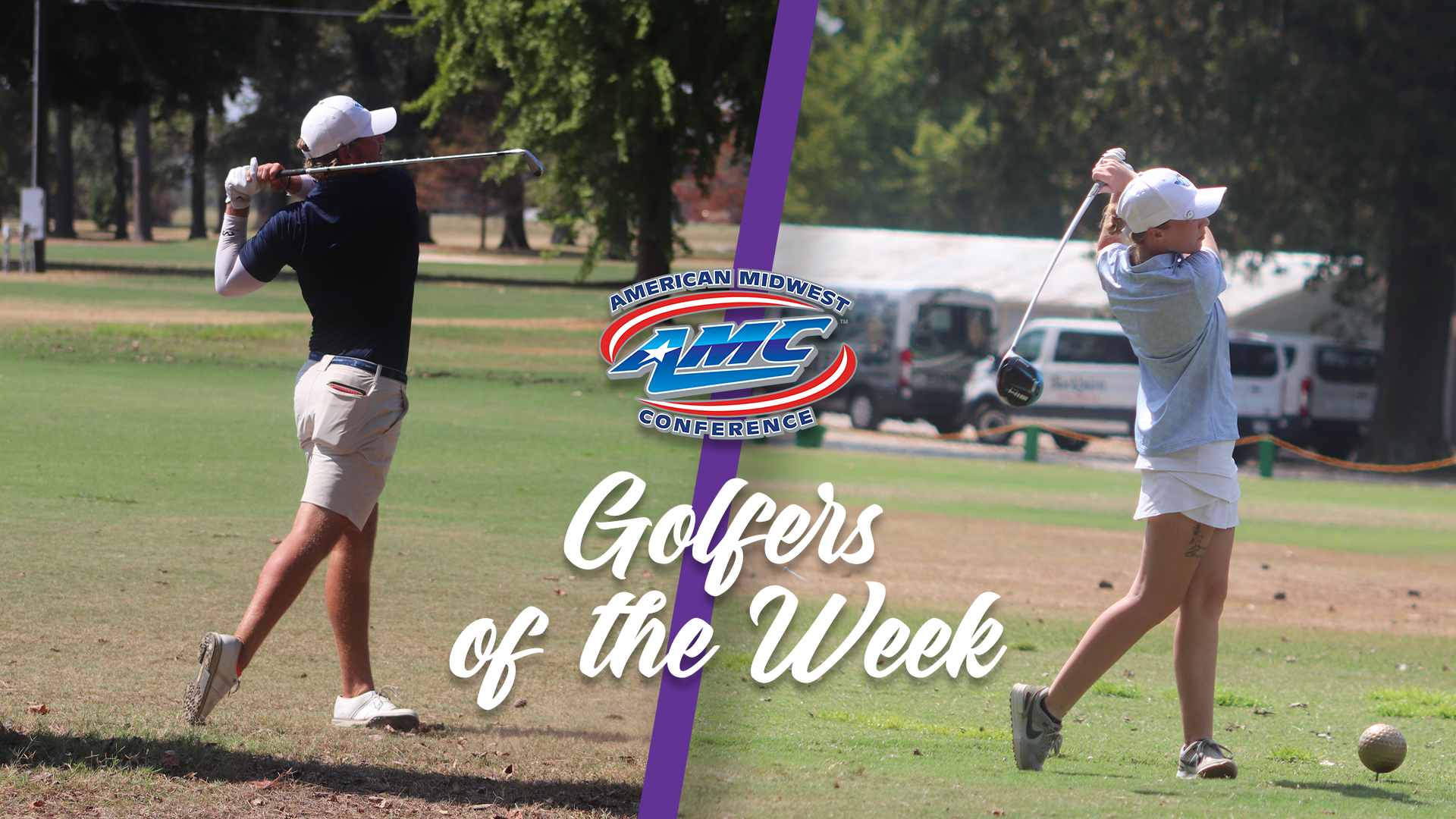 Fish, Pierce Sweep AMC Golfer of the Week Awards